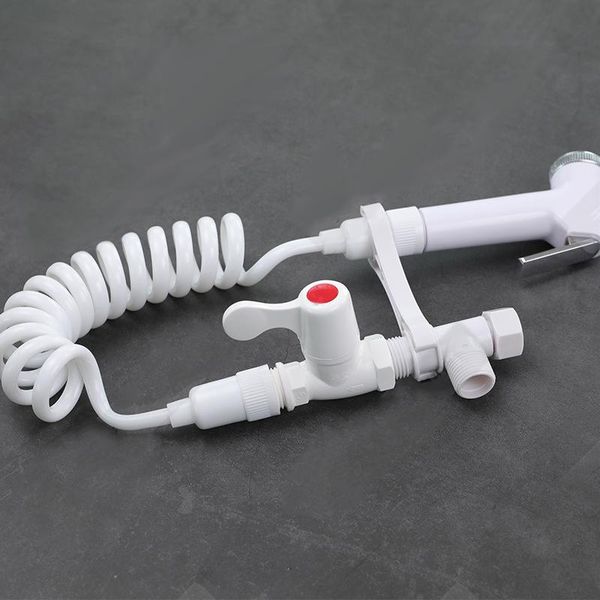 

water hose bidet universal cleaner tool set abs plastic bathroom toilet