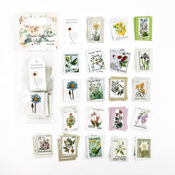 

60 шт лот vintage stamp наклейки пакет ван гог эстетическая наклейки скрапбукинг декоративные diary стикере альбом журнал bbyjzd