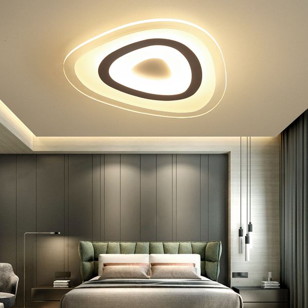 

2021 new led ceiling modern for living room kitchen bedroom minimalist personality triangle ultra thin home decor fixtures pvtr