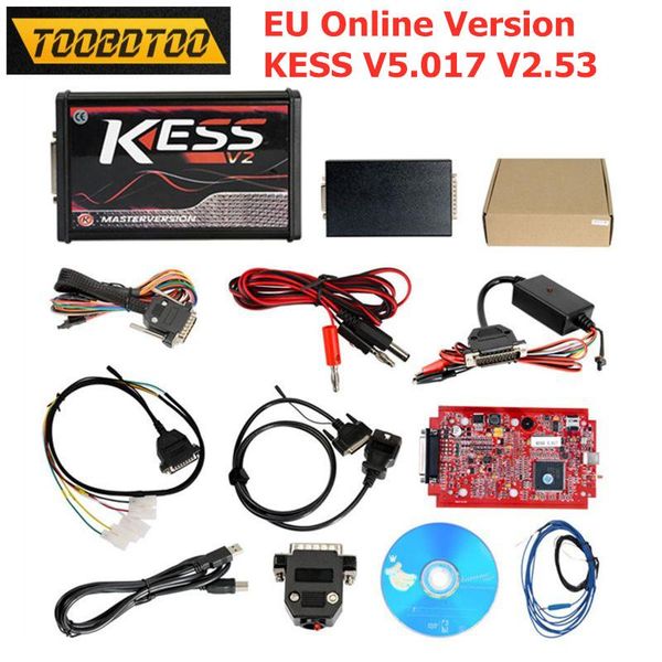 

online version kess v2 sw v2.53 fw v5.017 support multi-language for bike/car/truck/tractor kess v2 no token limitation
