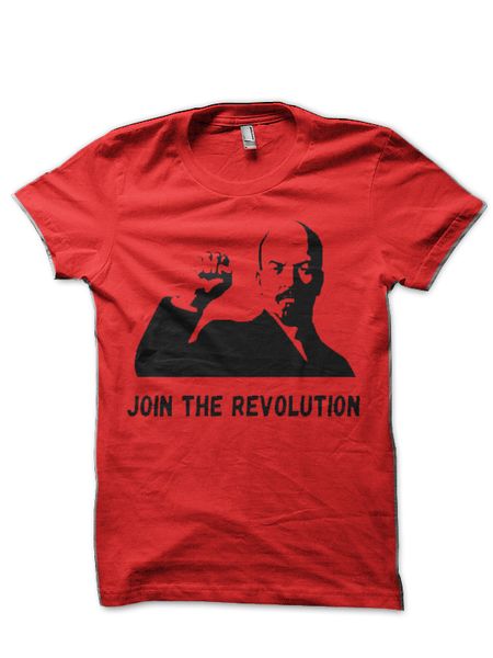 

ленин join the revolution тенниска спорта толстовка с капюшоном hoodie