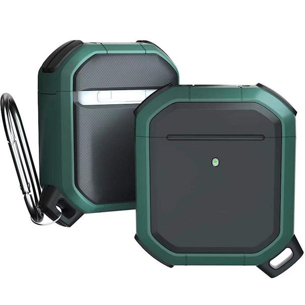 

air pods case airpods pro tpu + pc cover for apple airpod case luxury black earpods case accessories earphone cover with keychain