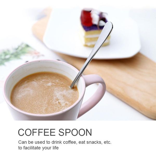 

ложка с длинными ручкой, кофейной ложкой из нержавеющей стали простая чайная ложка коктейля stirlingt lete ложка для ледяной ложки бар инстр