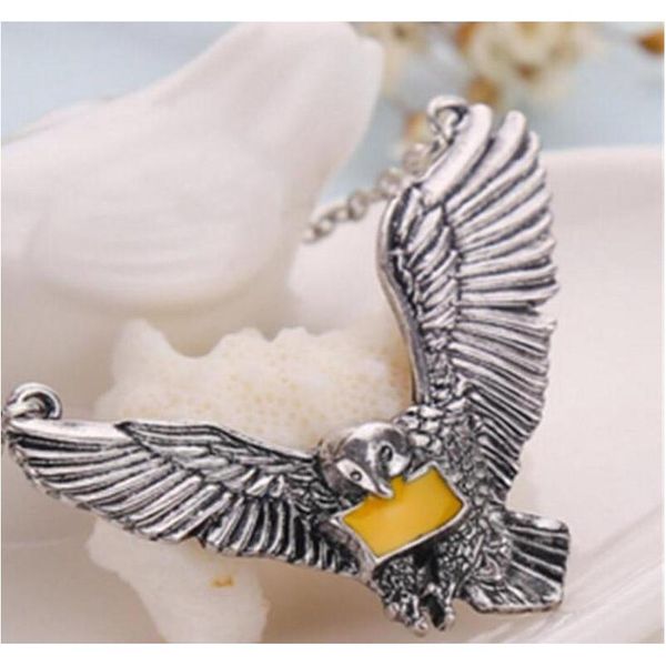 

10pcs price vintage harry movie inspired snowy owl messager hedwig pendant neckl sqcdjf new_dhbest, Silver