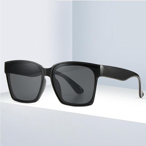 

new vintage oversized square sunglasses women brand designer luxury retro black frame sun glasses for women female uv400 shades, White;black