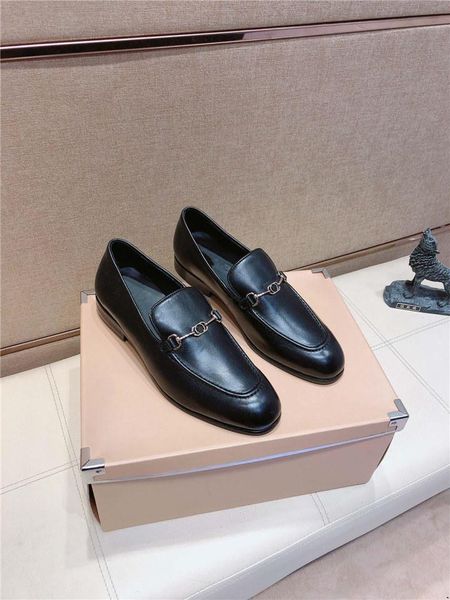 

l1 men fashion suede leather doug shoes casual moccasin flat bowknot slip-on driver shoes designer dress loafers night club shoes 11, Black