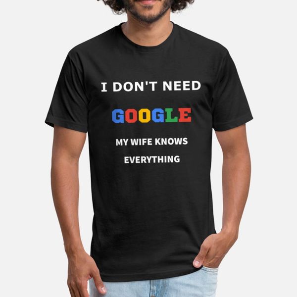 

isalem i don't need google, my wife knows everythi designers graphic t shirt popular latest tracksuit hoodie sweatshirt