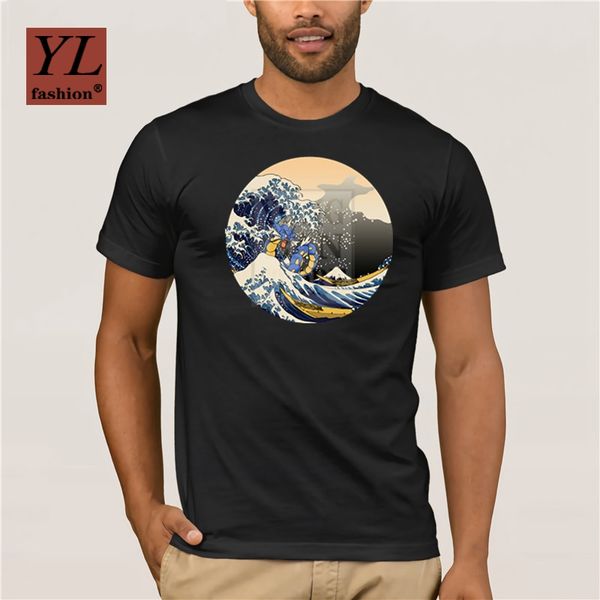 

japan mount fuji printing casual slim fit short sleeve funny homme brand personality sport hooded sweatshirt hoodie t shirt