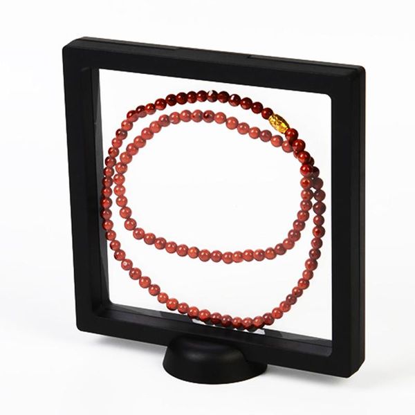 

clear floating display case stand frame holder coin show storage box stand sale