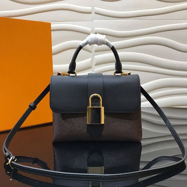 

tote bag new classic print flower handbags purses women chain ladies single shoulder crossbody bags detachable shoulder strap messenger bags