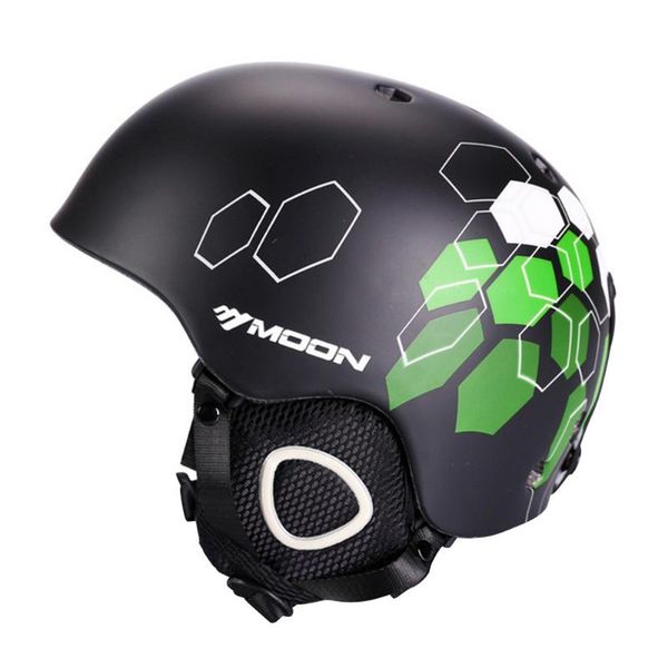 

ski helmets warm cycling safety protective shockproof adjustable strap breathable head wearing skiing helmet outdoor sports skating air vent