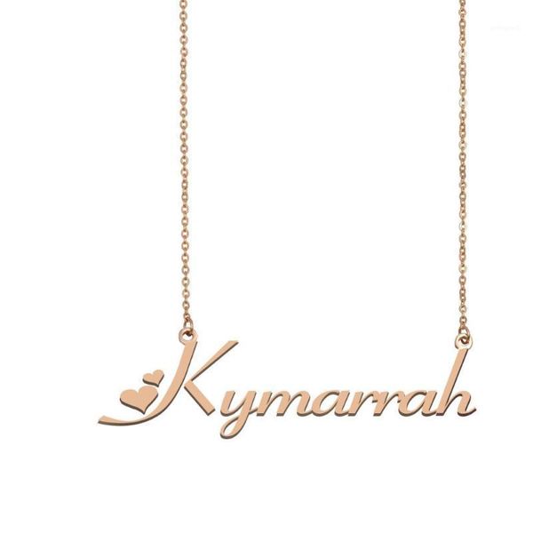 

pendant necklaces kymarrah name necklace , custom for women girls friends birthday wedding christmas mother days gift1, Silver
