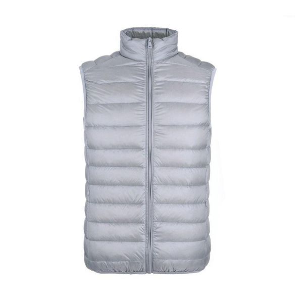 

man down vest coat light waist coat pocket zipper sleeveless male vest jacket winter autumn men jackets s-xxxl1, Black;white