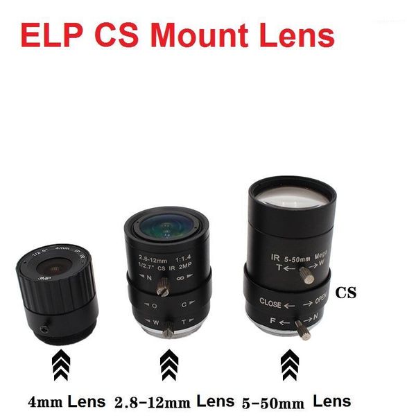 

cameras elp cs mount 2.8-12mm/5-50mm/6-60mm manual varifocal lens 4/6/8/12mm fixed focus cctv for security box1