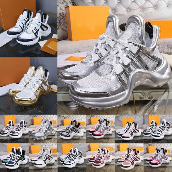 

archlight sneaker luxurys designers womens sneakers trainers height increasing mens dad show designer casual shoes 12, Black