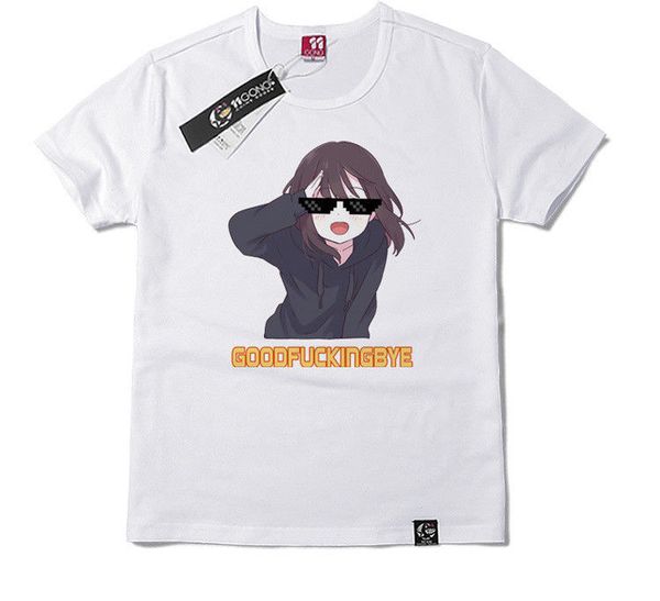 

men summer new brand men's short sleeve cotton mens cute girl boy game menhera t shirt design sport hooded sweatshirt hoodie