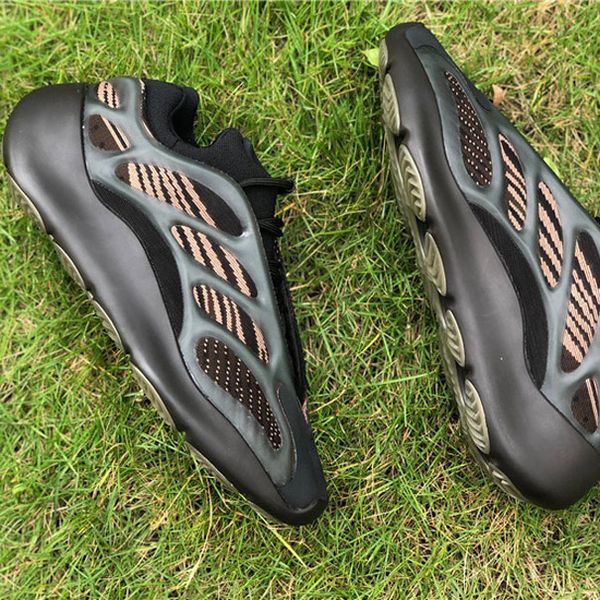 

kanye shoes 700 v3 models eremiel clay brown brand new srphym azareth arzareth alvah azael sneakers men size 13 with box