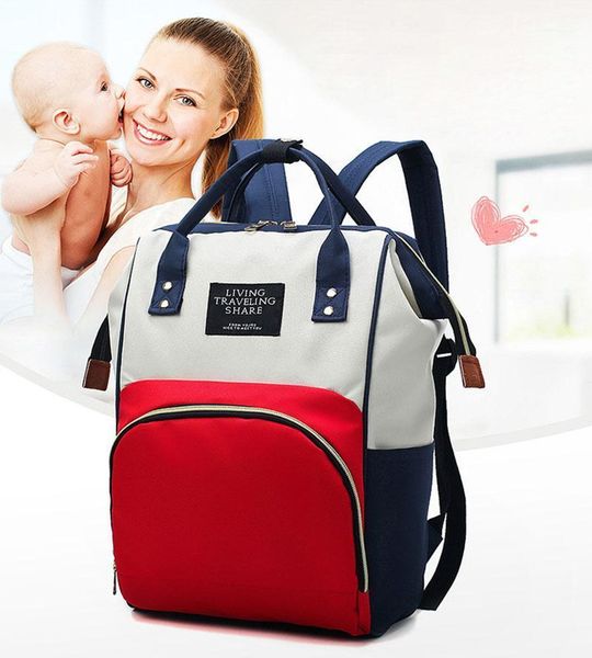 

solid color black diaper bag large capacity mummy maternity backpack travel nursing baby bags waterproof baby1