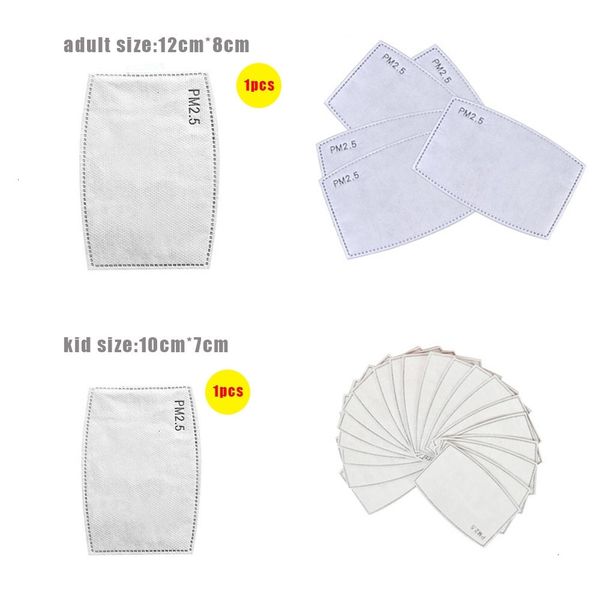 

carbon original pm2.5 non-woven filter activate soft k mask replaceable pad white for k,knvbk8 ic0o