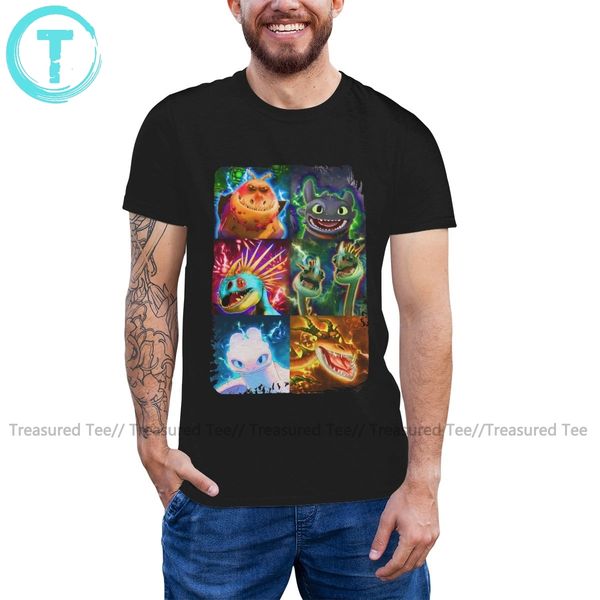 

how to train your dragon the hidden world glowing dragons fun 100 cotton print hoodie designers t shirts sweatshirt