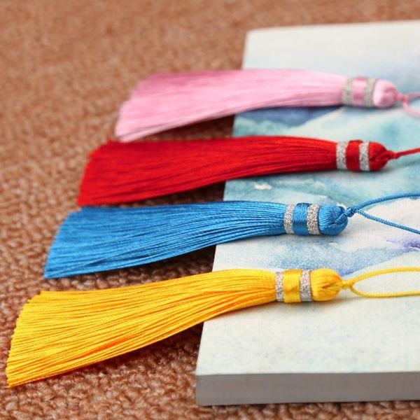 

2018 new 5pcs lot mixed cotton silk chinese knot tassel cords brush for earrings charm pendant satin tassels diy jewelry making h qylelp
