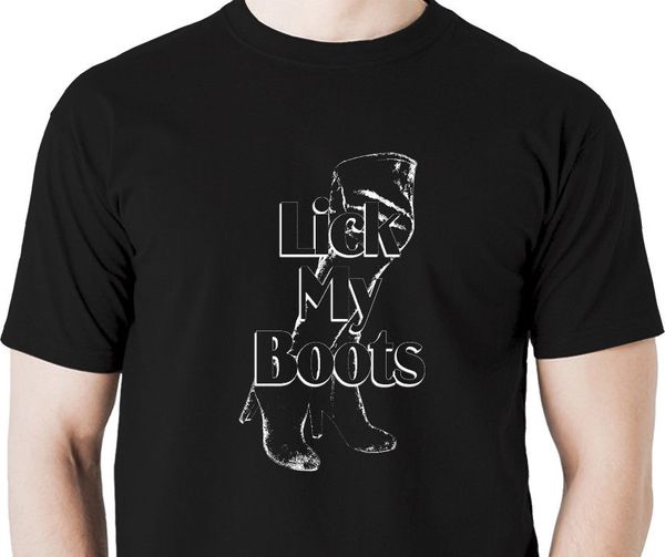 

s summer cool funny lick my boots vinyl master slave dominatrix control summer style hoodie designers t shirts sweatshirt