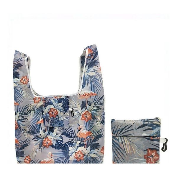 

large size foldable shopping bags nylon home storage bag reusable eco-friendly folding bag grocery bag multi-functio jllggf jhhome