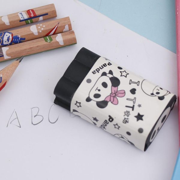 

kawaii panda rubber erasers lovely school pencil eraser for kids gift school office stationery drop shipping h jllbpz