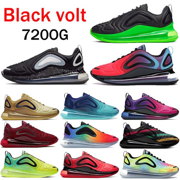 

720og men women running shoes neon collection undercover red black volt be true pure platinum sneakers obsidian blue fury trainers