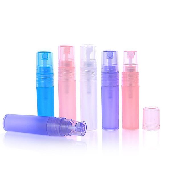 

2022 new 3ml 5ml 8ml 10ml plastic frosted perfume atomizer, spray bottle,
