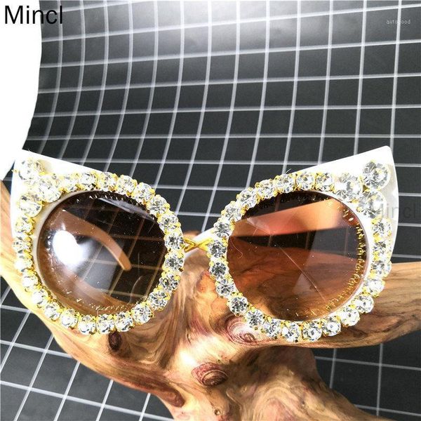 

sunglasses cat diamond women decorated bling crystal rhinestone sun glasses uv400 eyewear shades vintage fml1, White;black