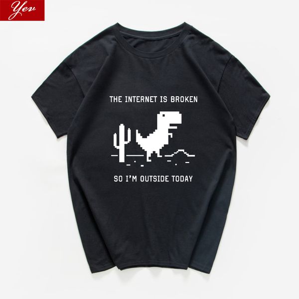 

the internet is broken funny programmergraphic aethetic tshirt summer streetwear clothes sport hooded sweatshirt hoodie men t shirt