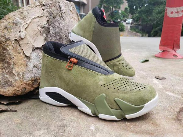 

2020 winter xiv 14 protro zipper leather men shoes sport boots sneakers size 41-46