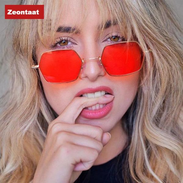 

fashion women's glasses design sunglasses gradient red pink blue yellow lens sun glasses oculos feminino, White;black