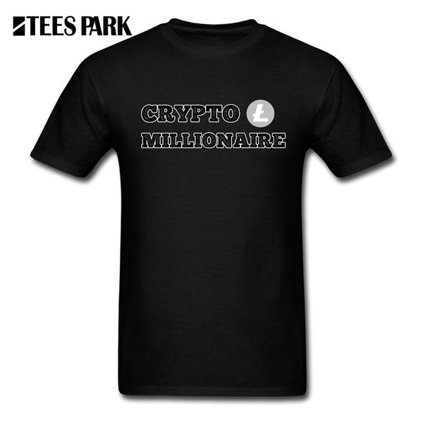 

tee shirts crypto millionaire litecoin edition funny t shirts male short sleeve t shirt costume designs sport hooded sweatshirt hoodie