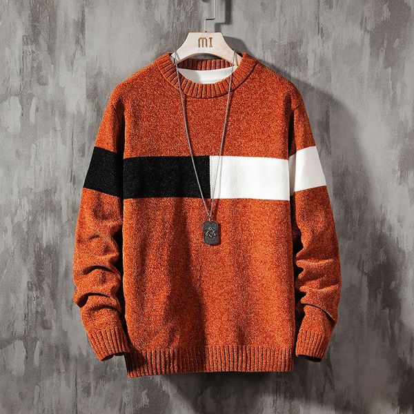 

2021 new men's blouses spring autumn clothes pull oversize -4xl 5xl pullovers style 2xbj, White;black