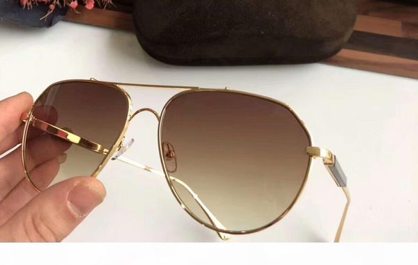 

andes ft 0670 gold grey shaded sunglasses mens sun glasses designer sunglasses eyewear new with box, White;black