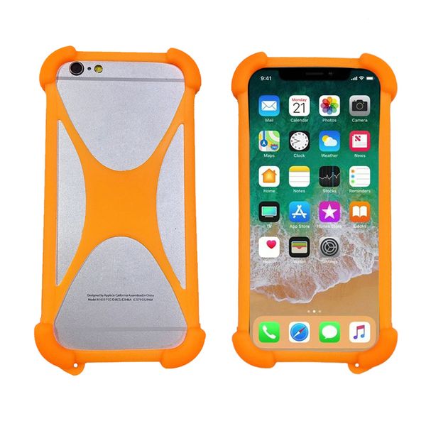 

universal soft elastic silicone mobile phone bumper ulefone t3 pro case for unimax umx u683cl