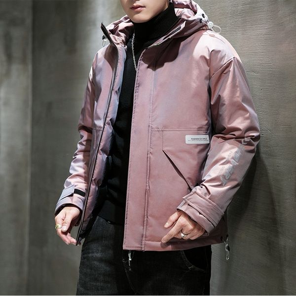 

uyft men parka winter down jackets thick fleece new collar hooded men039;s coats fur jacket male outerwear windproof 5xl 2018 casual, Black;brown