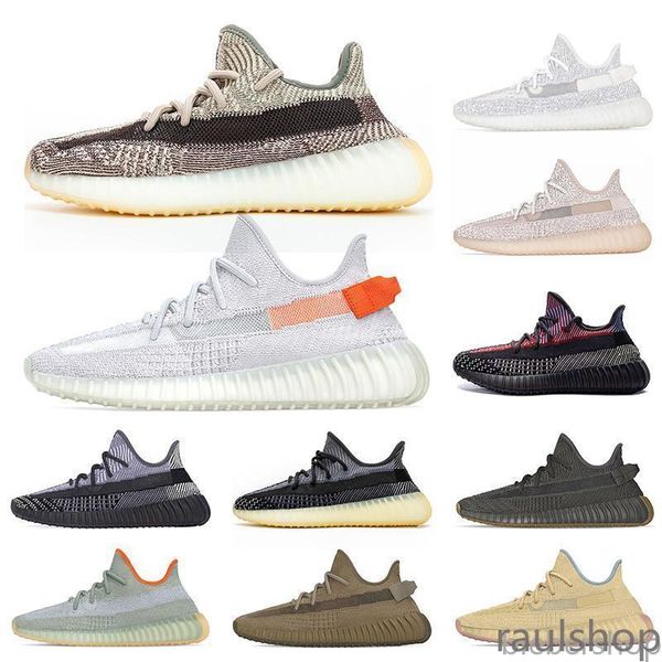 

yecheil yeshaya зеленый статический 3m светоотражающий kanye west v2 спортивные обувь цитрин облако белый синтез-фонги зебры мужчины женщины, Black