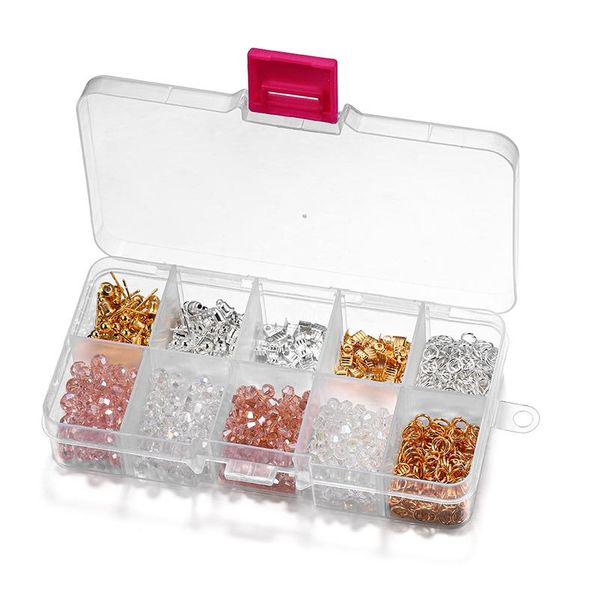 

850-930pcs pearl crystal beads jewelry making supplies set for diy necklace stud earring jewelry making kit acc bbyage