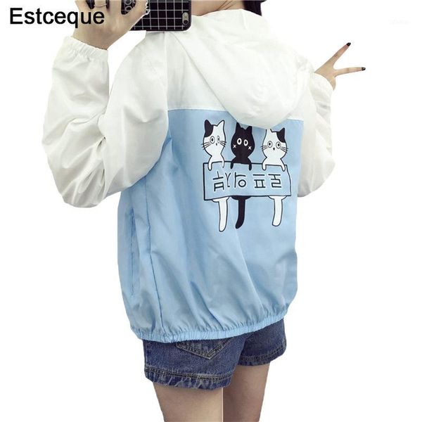 

basic jackets women 2020 new fashion women's hooded jacket casual thin slim windbreaker female outwear women coat long sleeve1, Black;brown