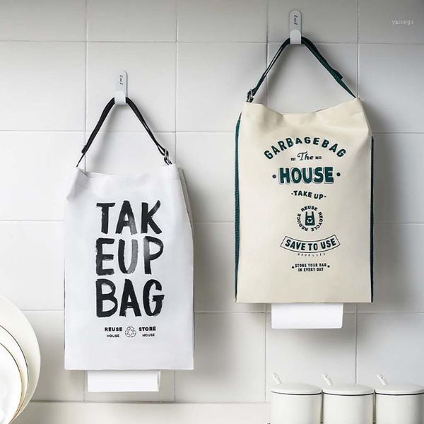 

hanging organizers bag plastic cereal dispenser storage box kitchen grain rice container nice on wall storage bag d31