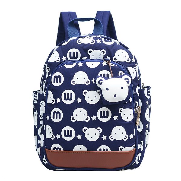 Anti-verlorene Kinder Kindergarten Rucksack Jungen Niedlichen Cartoon Rucksäcke Kinder Schultaschen Mädchen Tasche 1-6 Jahre alt Sac A Dos Enfant LJ201225