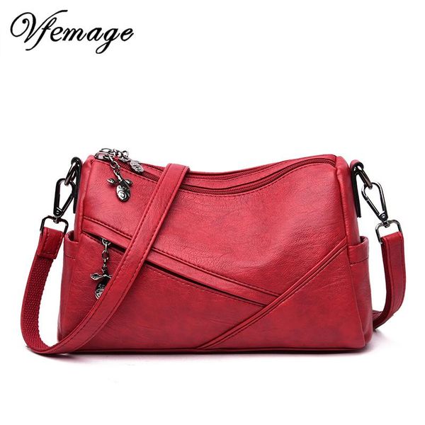 

vfemage soft leather women hand bags female shoulder bag small handbags ladies crossbody messenger bag sac a main