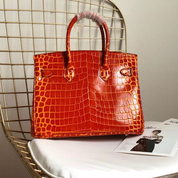 

высокая текстура крокодила шаблон дамы кожаные сумки роскошь сумки мешок повелительницы конструктора 2020 повелительницы большой емкости сум