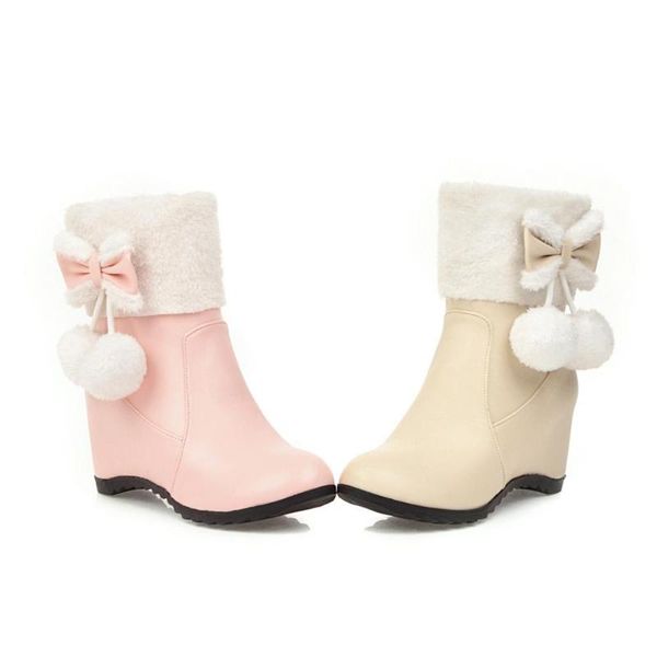 

pqecfs большой размер 34-43 высокое качество 2020 весна осень зима женщин сплошные странный стиль высоких каблуках ботильоны 2 цвета, Black