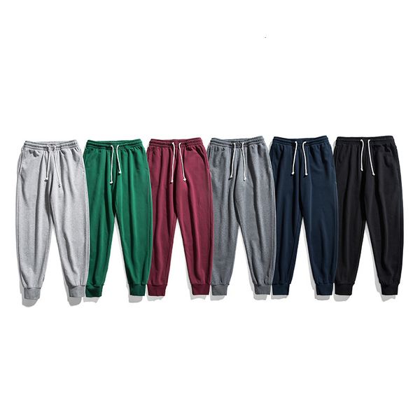 

mansclot 2021 new basic leggings loose sports men's spring casual pants, Black