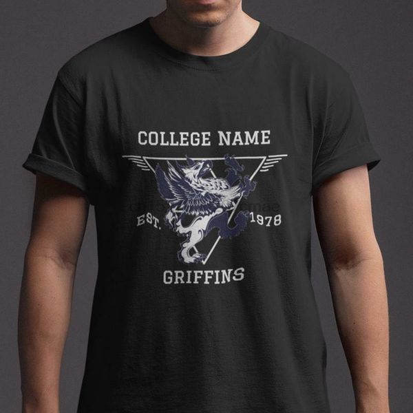 

griffins team men black t-shirt size s-5xl sport hooded sweatshirt hoodie
