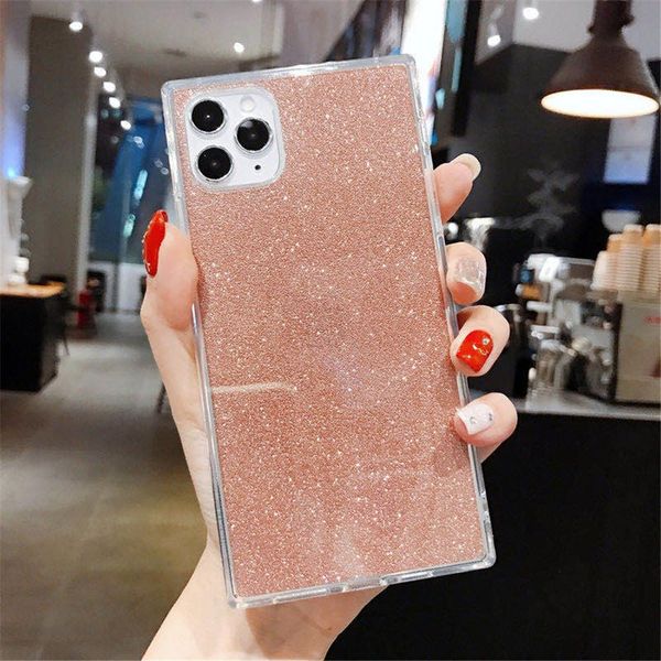 

flykylin площади блеск телефон чехол для iphone 11 pro max хг задняя крышка для samsung на a50 a70 s20 s10 s9 plus wmtfwl yyysports